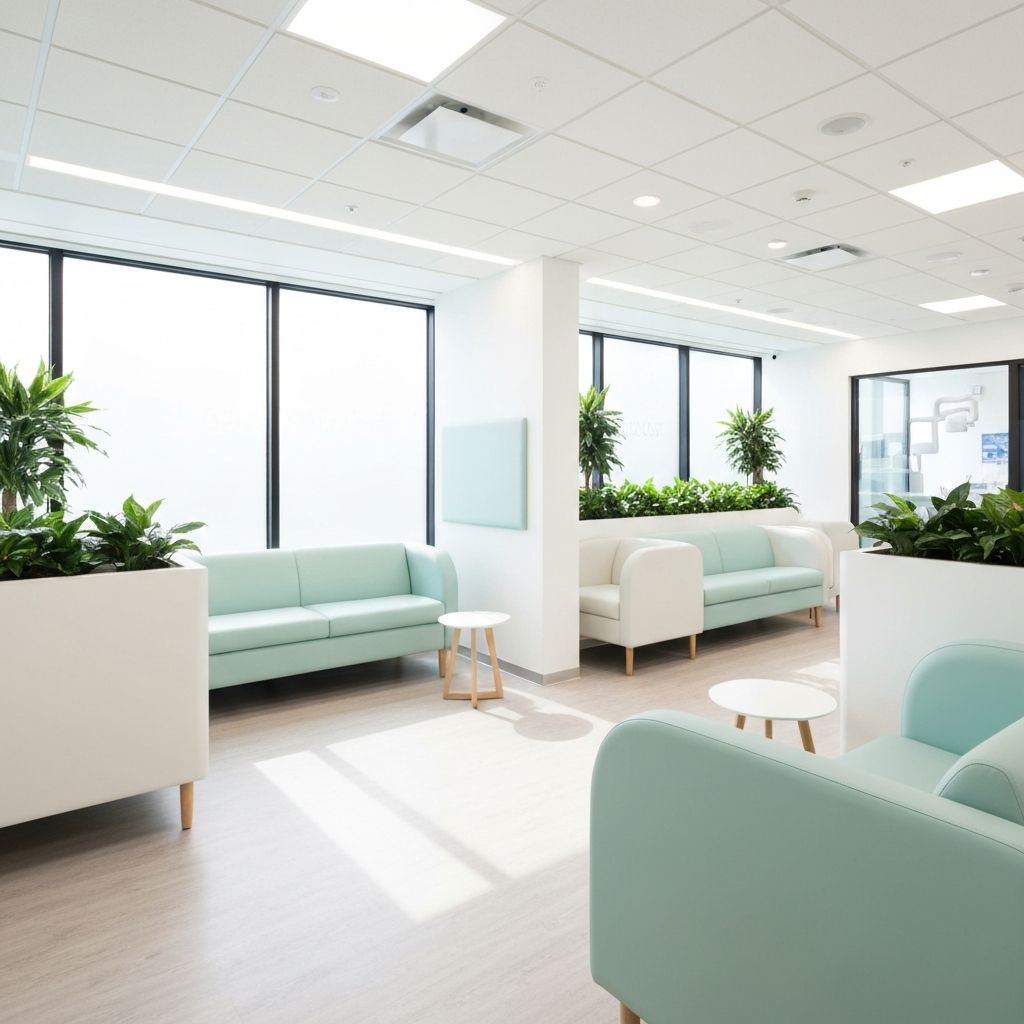 Modern dental clinic interior